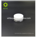 5g Hot sale make up packing transparent colored empty cosmetic cylinder glass jar with screw cap